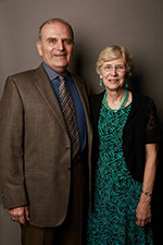 Photo of James Campbell Quick ’68 and his wife, Sheri