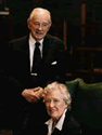 Photo of George ’40 and Dorothy Fisk. Link to their story.
