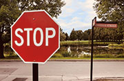 Stop sign